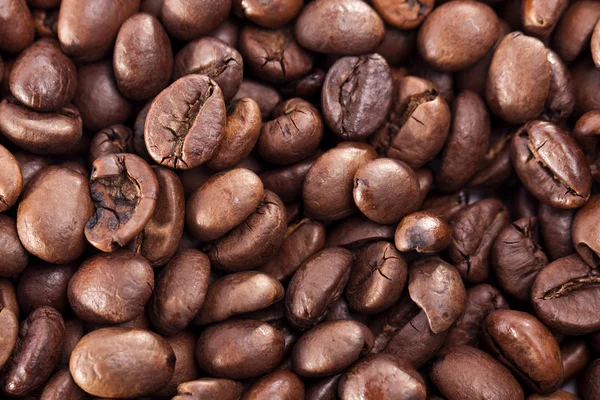 Roasted beans of coffee — Stock Photo, Image
