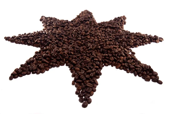 Rostade bönor kaffe — Stockfoto