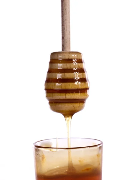 Miel con cazo — Foto de Stock