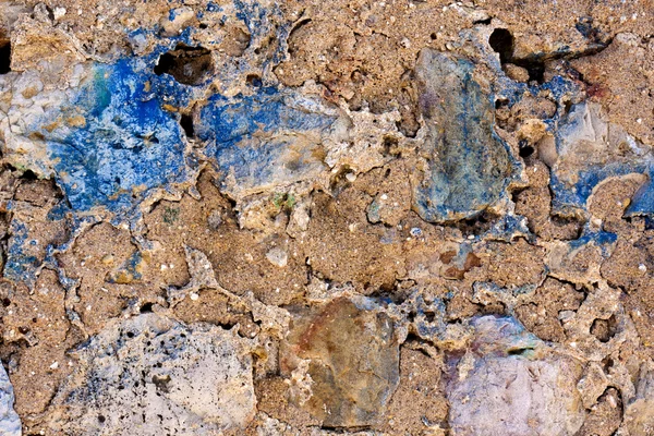 Aşınmış dokulu çimento duvar — Stok fotoğraf