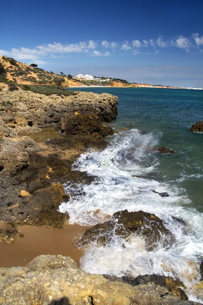 Albufeira coastline — Stock Photo, Image