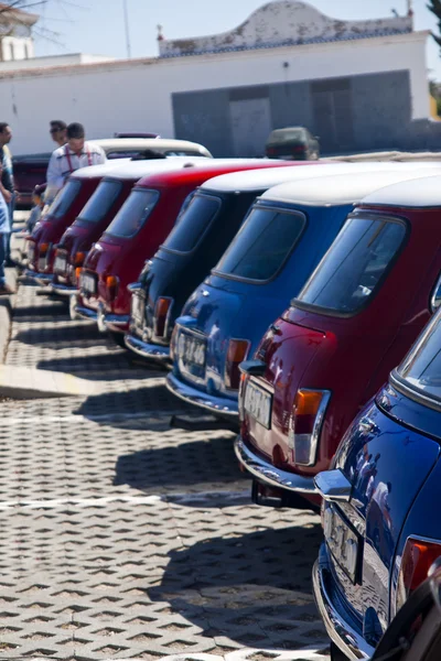 Classic mini cars — Stock Photo, Image