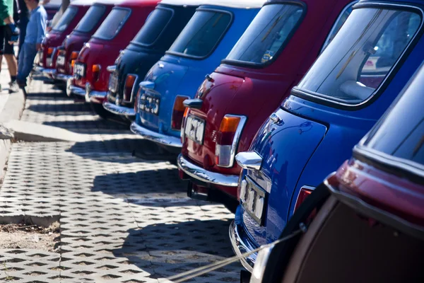 Classic mini cars — Stock Photo, Image