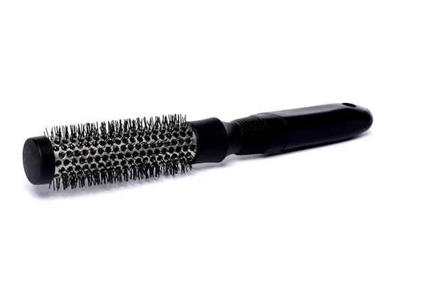Hair brush on white — Stock Photo, Image