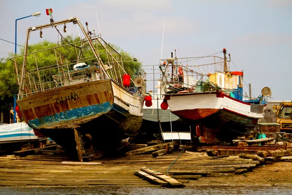 伝統的な漁船 — ストック写真