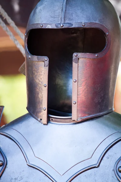 中世纪的盔甲套装 — 图库照片