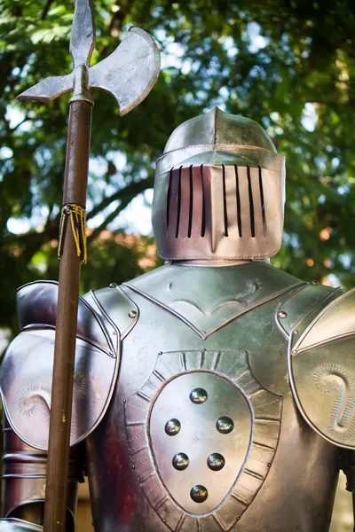 Traje armadura medieval —  Fotos de Stock