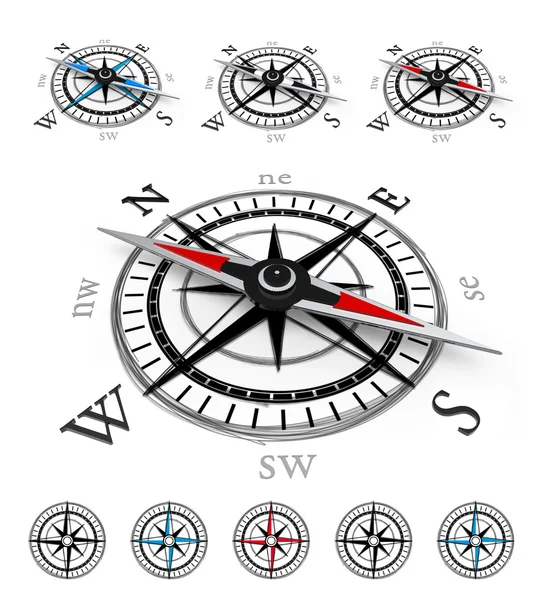 Kompass Stockfoto