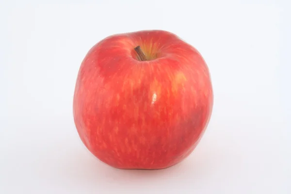 La mela fresca succosa rossa — Foto Stock