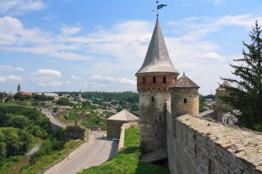 Karpatlar, Ukrayna, Ortaçağ Kalesi