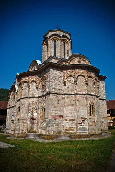 Ortodox klášter v Srbsku — Stock fotografie