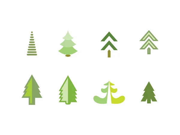 stock vector Tree Icons