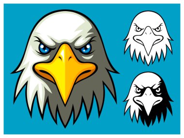 Bald Eagle Head clipart