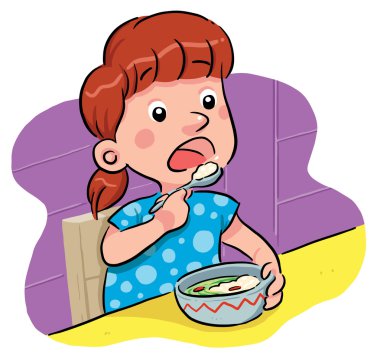 Eating clipart