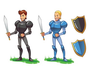 Knights clipart