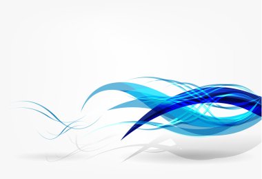 Blue vector background clipart