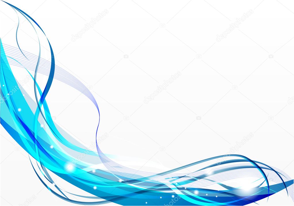 Blue vector background