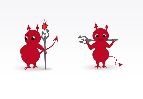 Teufel — Stockvektor