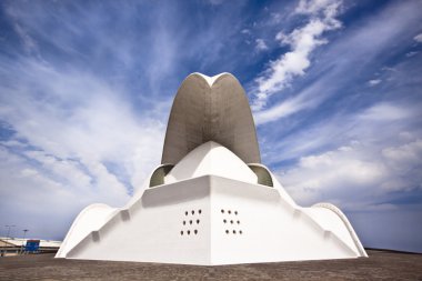 santiago calatrava tarafından Tenerife konferans salonu opera