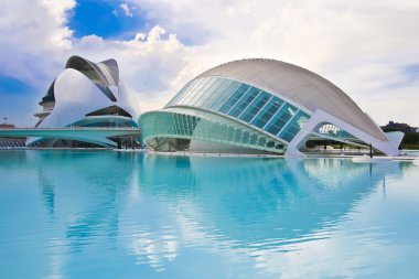 Valencia's City of Arts and Science clipart