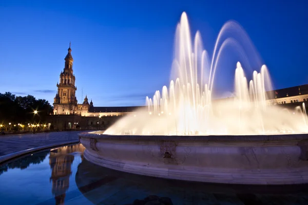 Plaza de Espana i Sevilla, Spanien — Stockfoto