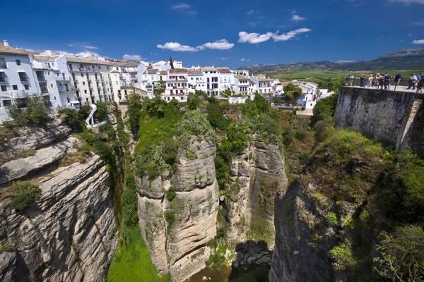 Ronda, Endülüs, İspanya'nın panoramik görünüm — Stok fotoğraf