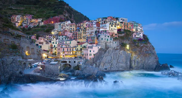 stock image Manarola fisherman village in Cinque Terre, Italy