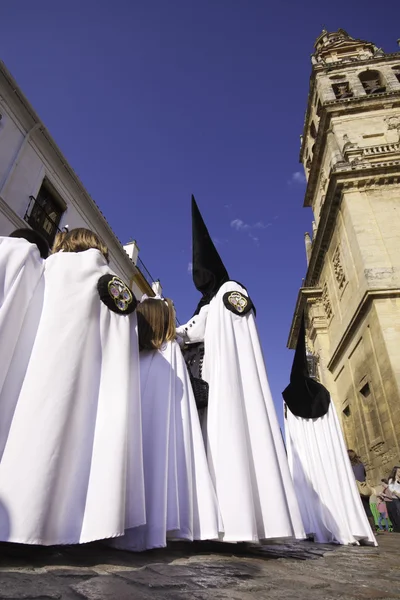 Semana Santa (Holy Week) in Cordoba, Spain. — Stock Photo, Image