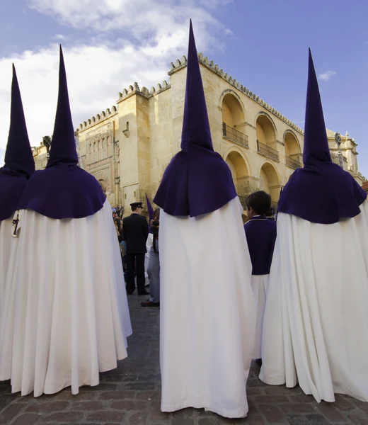 Semana Santa (Svatý týden) v Andalusii, Španělsko. — Stock fotografie