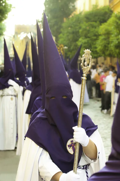 Semana Santa (Heilige Week) in Andalusië, Spanje. — Stockfoto