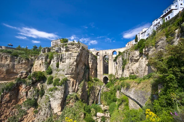 Panoramisch uitzicht van ronda, Andalusië, Spanje — Stockfoto