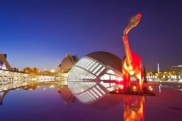 Valencia's City of Arts and Science Museum — Stock Photo, Image