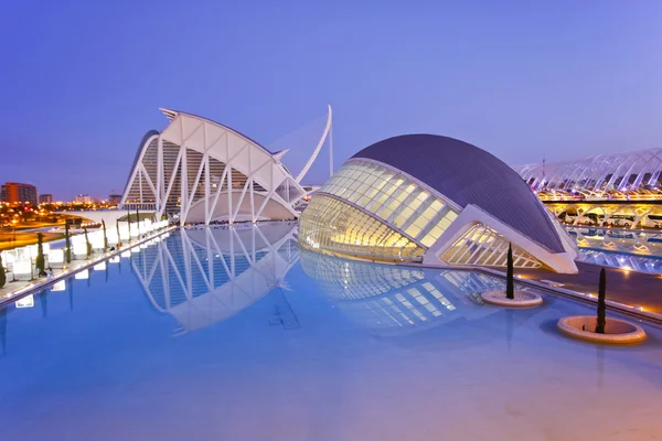 Valencia w Miasto Sztuki i nauki Muzeum — Zdjęcie stockowe