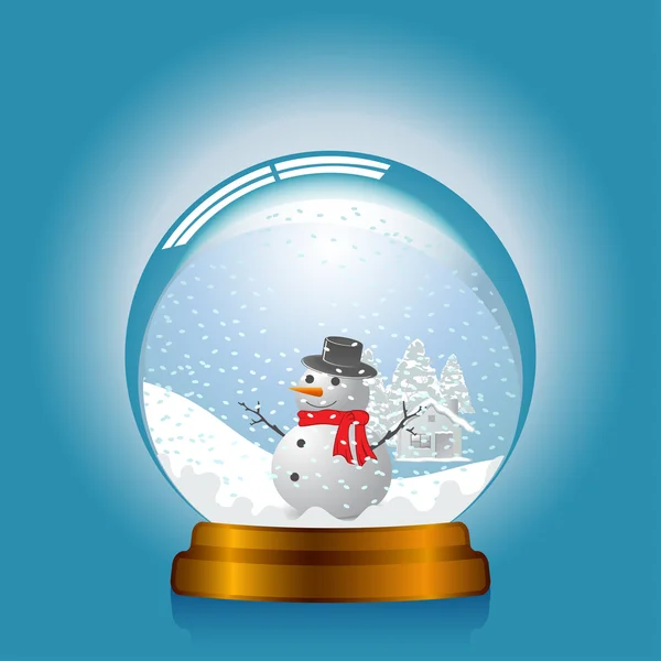 Снежный глобус — стоковый вектор