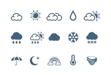Weather icons | piccolo series