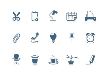 Office icons | piccolo series 2 clipart