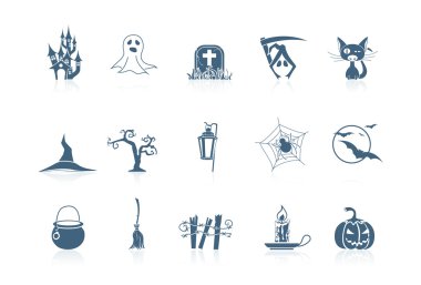 Halloween icons | Piccolo series clipart