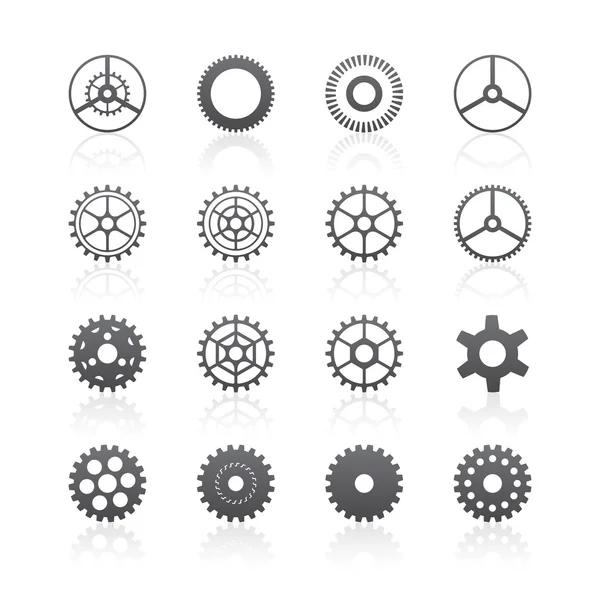 Gear icons — Stock Vector