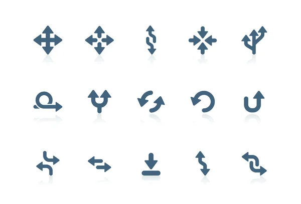 Flèches de la série XoPiccolo — Image vectorielle