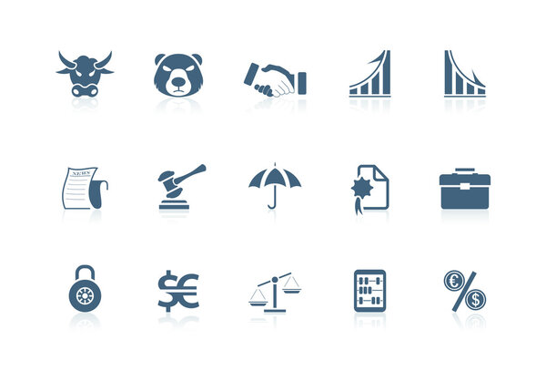 Financial icons | Piccolo series