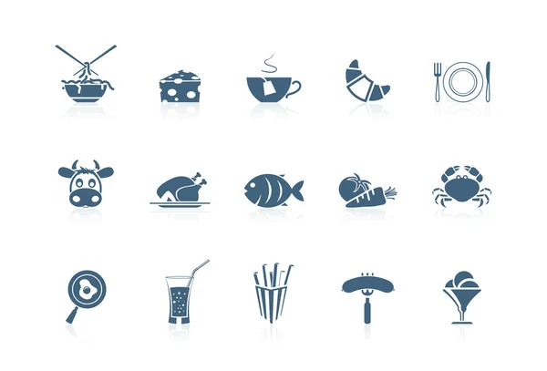 Iconos de alimentos jalá Piccolo serie 2 — Archivo Imágenes Vectoriales