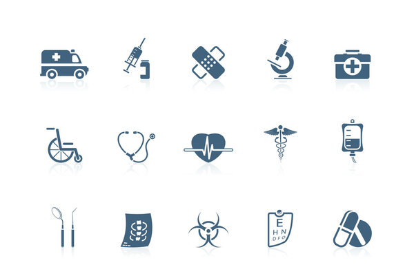 Медицинские иконы, включая серию
