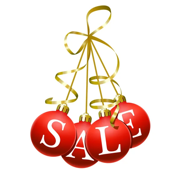 Símbolo de vendas de Natal — Vetor de Stock