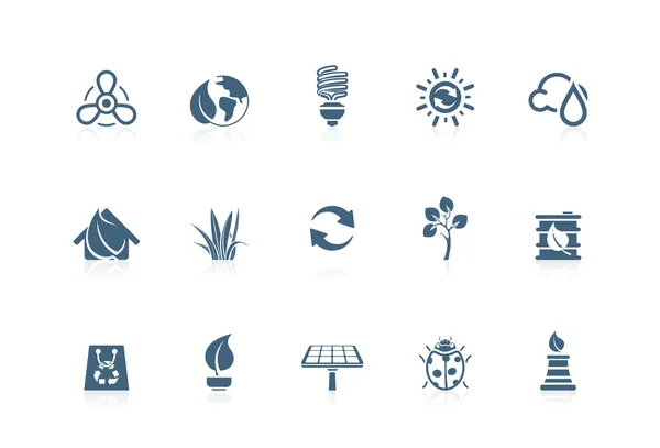 Environmental icons | Piccolo series — Stock Illustration Environmental icons | Piccolo series Royalty Free Stock Vectors