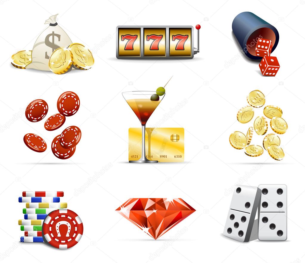 Casino and gambling icons 2