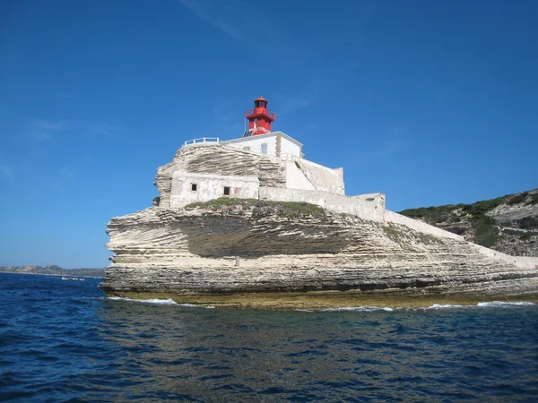 Bonifacio's lighthouse — Stock Photo, Image