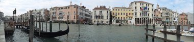 Grand canal in Venice clipart