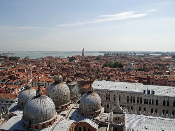 stock image Venice aerial view