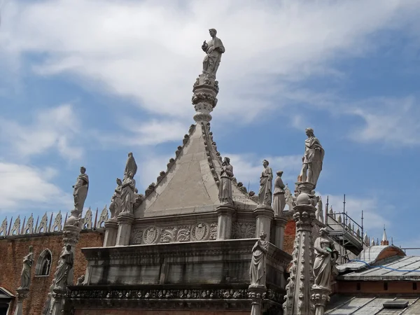 Podrobnosti o Dóžecí palác v Benátkách — Stock fotografie