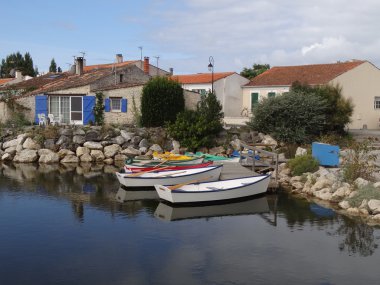 Les Salines on Oleron's island clipart